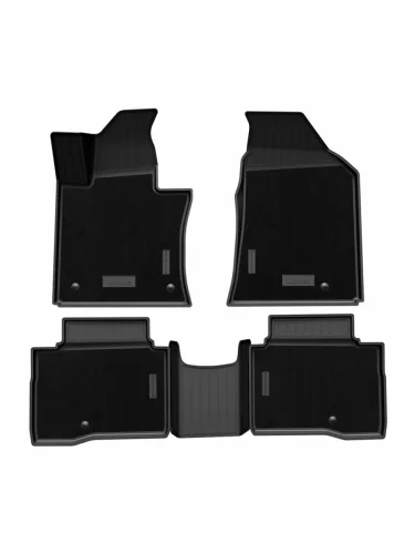 Коврики салонные комбинированные Unidec (черные) SSANGYONG Korando 4 С300 (2019-2023)