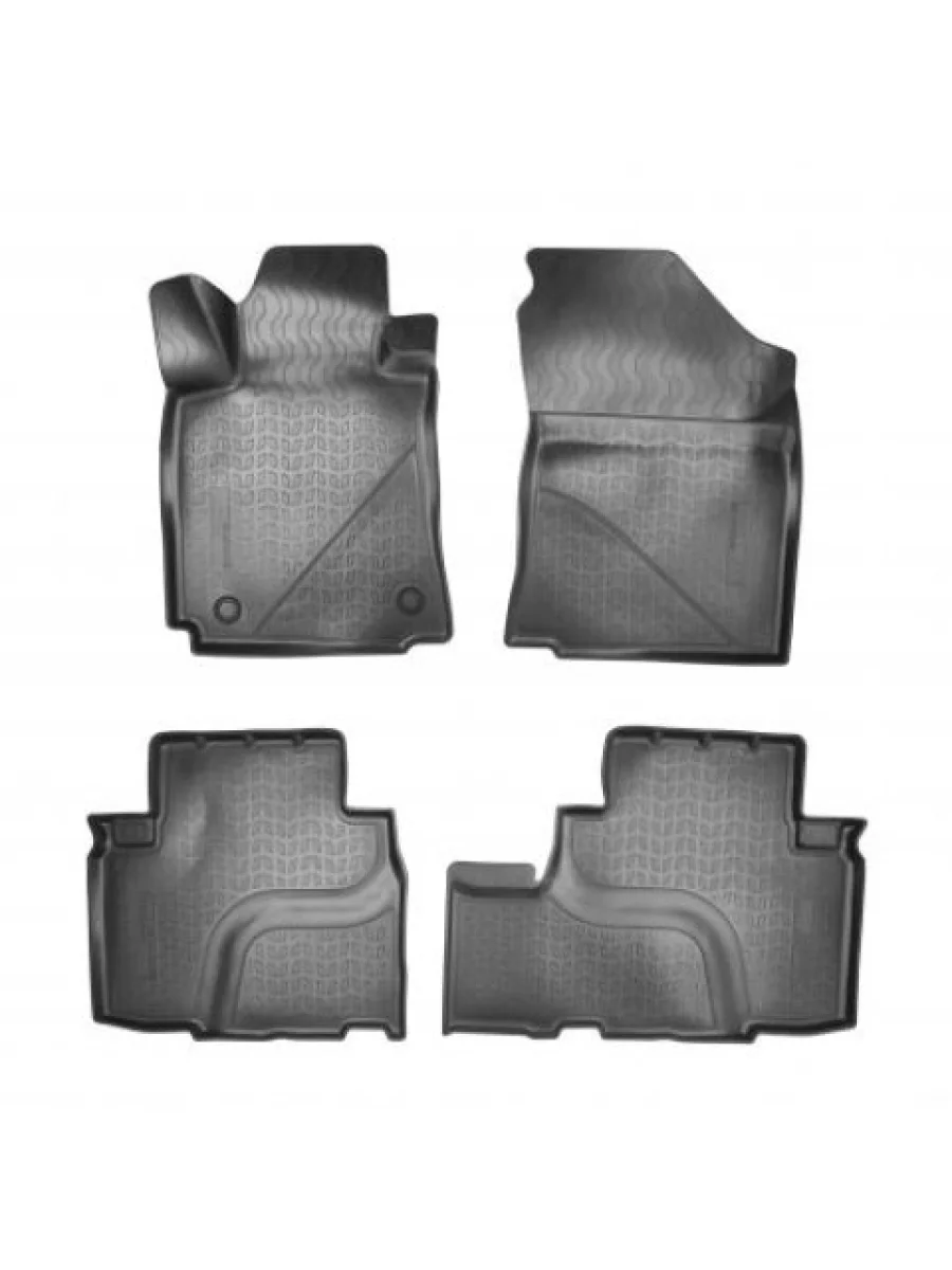 Коврики салонные Norplast Unidec Changan CS75 Plus дорестайлинг (2022-2024) (черные)  в Самаре Самарской области