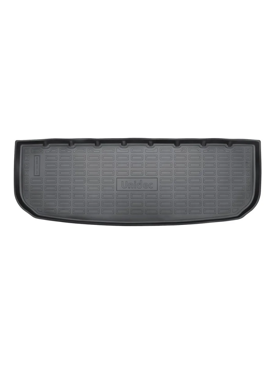 Коврик багажника (7 мест, разложенный 3 ряд) Norplast Unidec Chery Tiggo 8L 1 (2024-2025) (черный)  в Перми Пермском крае
