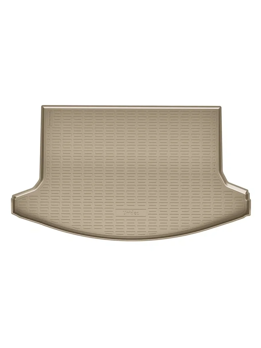 Коврик багажника (полиуретан) Norplast Unidec KGM Korando C300 (2023-2025) (бежевый)  в Керчи Республика Крым