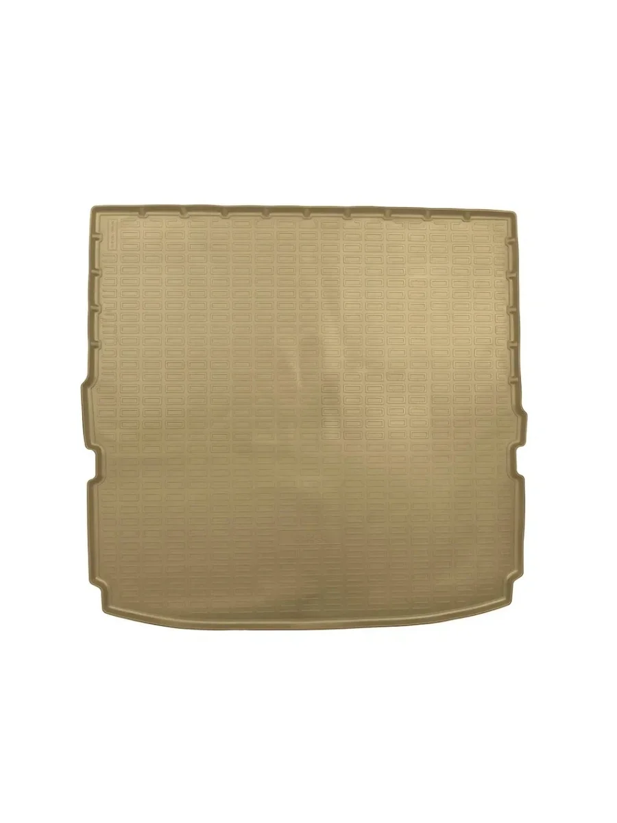 Коврик багажника (полиуретан, 7 мест/сложенный 3 ряд) Norplast Unidec KGM Rexton (2023-2025) (бежевый)  в Керчи Республика Крым