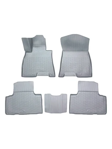 Комплект ковриков в салон Norplast Unidec (серые) GENESIS GV80 Coupe 1 JX1 (2023-2025)