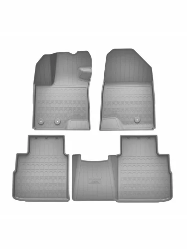 Комплект ковриков в салон Norplast Unidec (серые) Haval H7 (2023-2025)