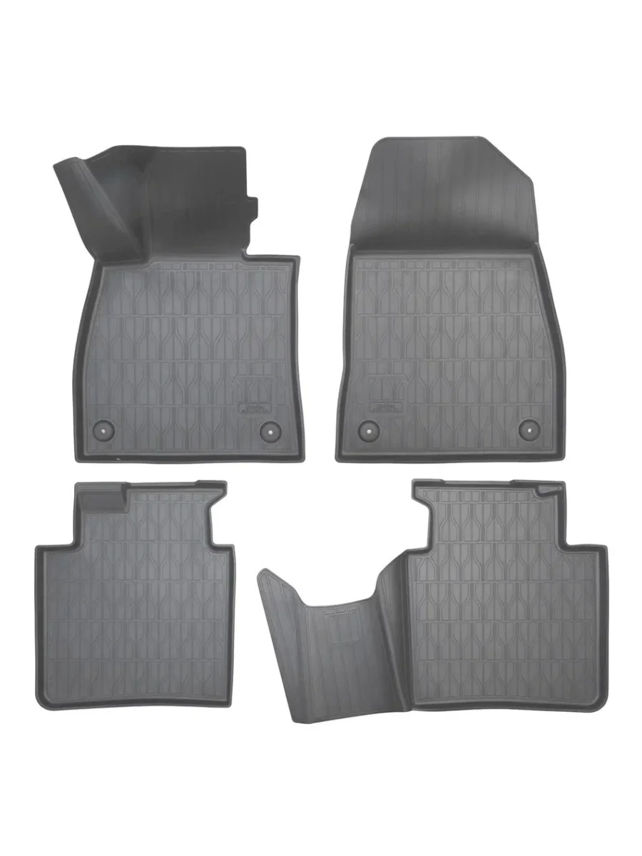 Комплект ковриков в салон Norplast Unidec Hongqi H6 лифтбэк (2022-2025) (серый)  в Воронеже Воронежской области