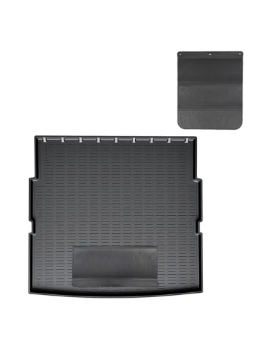 Коврик багажника (полиуретан, нижняя полка) Norplast Unidec (черный с полиуретановым фартуком) Peugeot 3008 3 P64 (2023-2025)