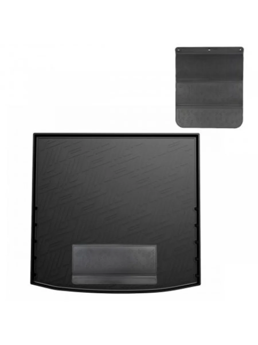 Коврик в багажное отделение с защитным фартуком Norplast Unidec Haval F7x рестайлинг (2022-2024) (черный)  в Перми Пермском крае