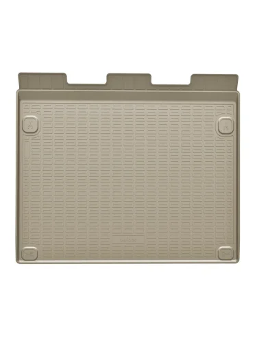 Коврик багажника (полиуретан, short wheel base) Norplast Unidec (бежевый) Peugeot Rifter K9 рестайлинг (2024-2025)