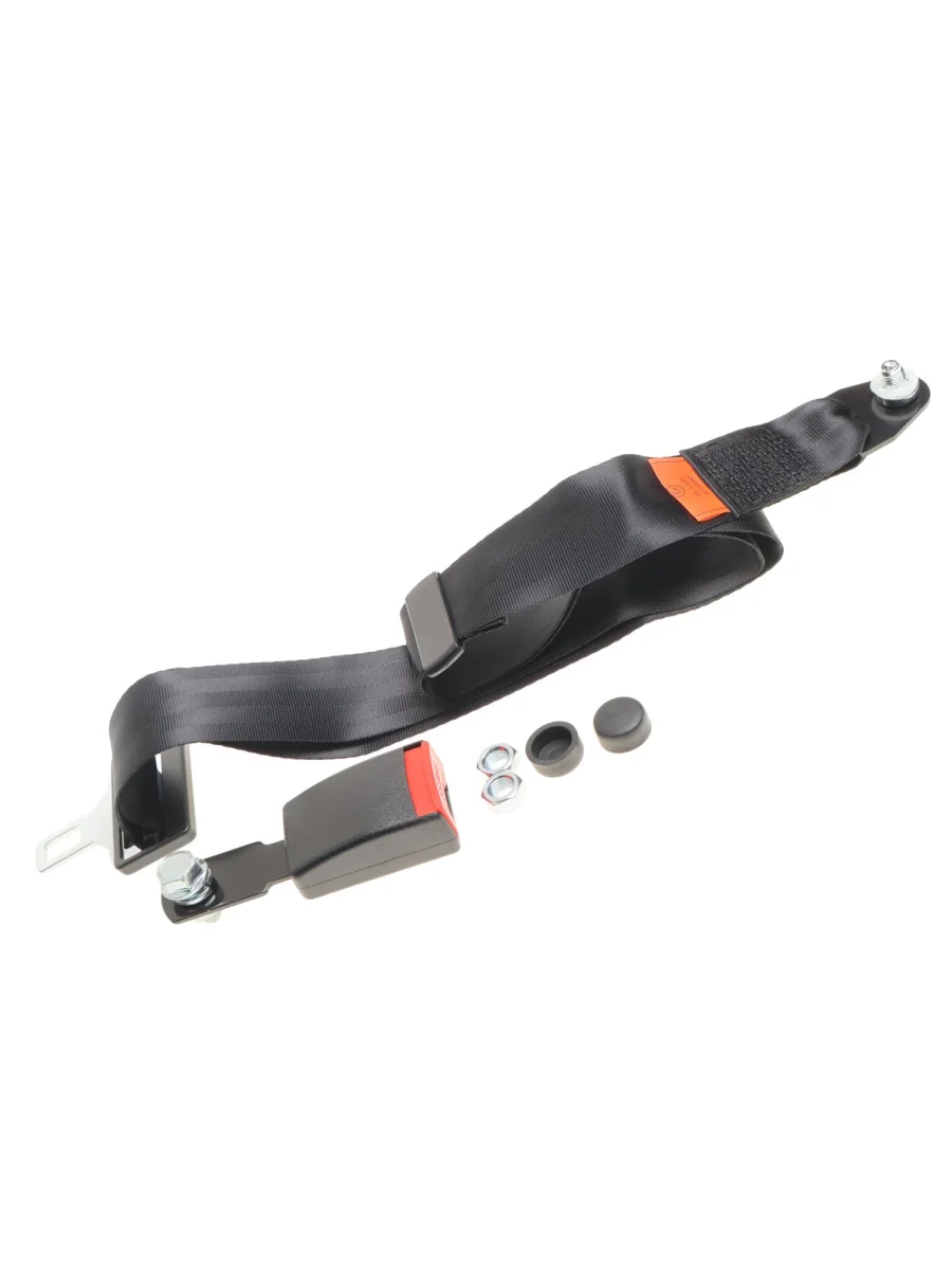 Ремень КАМАЗ,УРАЛ безопасности 2-х точечный L=1.45м замок на ленте в сборе  в Керчи Республика Крым