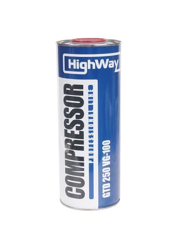 Масло компрессорное GTD 250 VG-100 1л HIGHWAY
