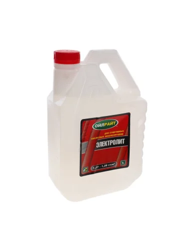 Электролит 1,27гкуб.см 5л OILRIGHT