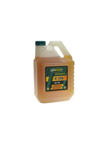 Масло индустриальное И-20А 5л OILRIGHT