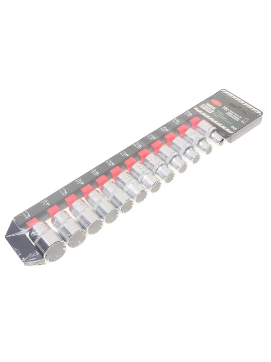 Набор головок универсальных 12 12 предметов с держателем ROCKFORCE  в Керчи Республика Крым