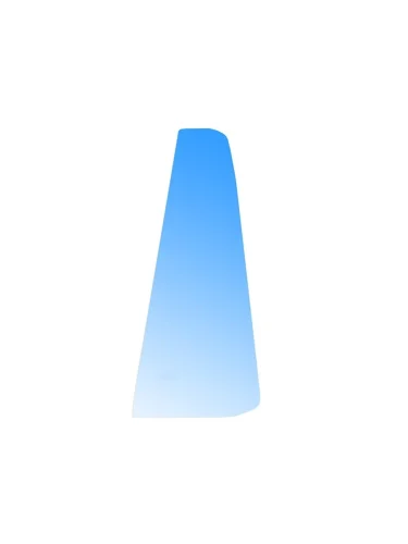 Стекло форточки (Сзади Слева Цвет зеленый) Toyota Land Cruiser Prado (J150) 09-24  Lexus GX 09-19