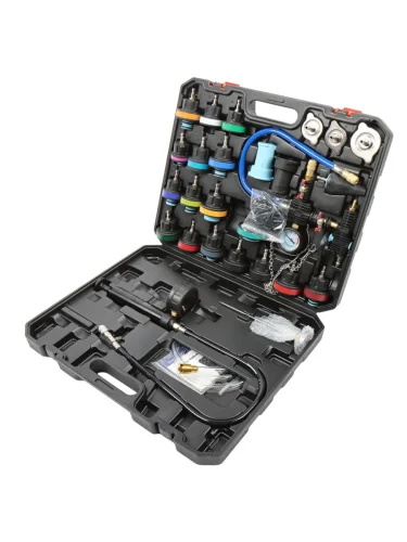 Набор для тестирования герметичности системы охлаждения 28 предметов в кейсе LIGE