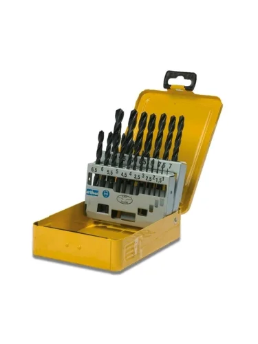 Набор сверл по металлу 1.0-10.0мм HSS (19шт.) DEWALT