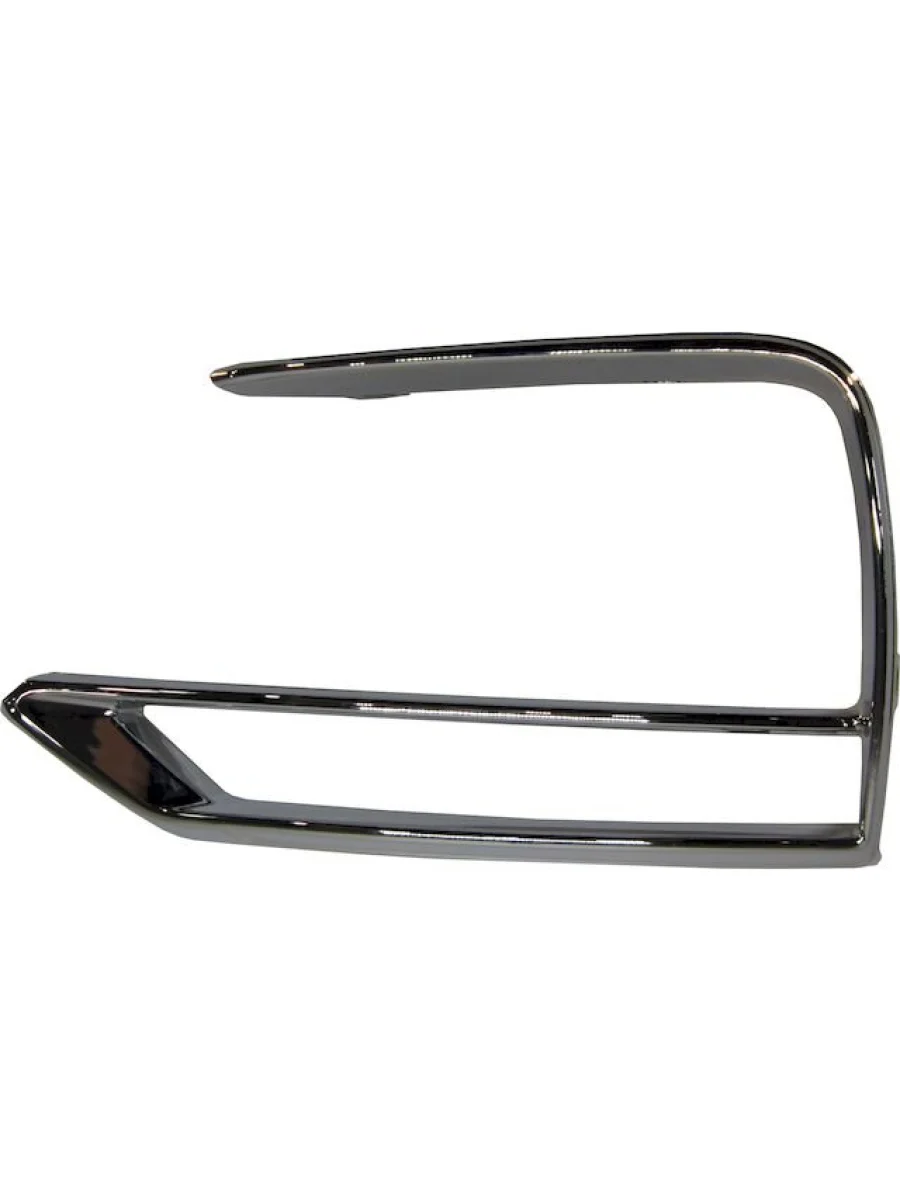 TIGGO 8 22- {PRO MAX} МОЛДИНГ РЕШЕТКИ БАМПЕРА ЛЕВ ХРОМ (КИТАЙ)  в Керчи Республика Крым