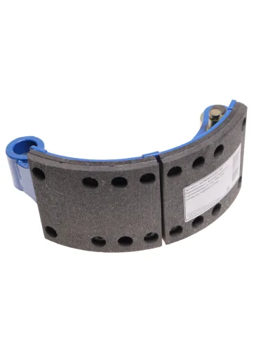 Колодки тормозные JAC N80 КАМАЗ Компас-9 задние барабанные (1шт.) (верхняя) АККОР