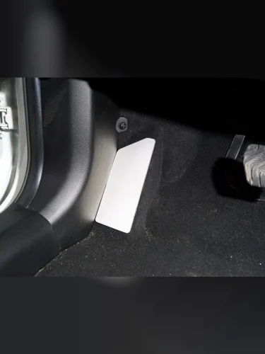 Накладка площадки левой ноги (лист алюминий 4мм) Haval H3 1.5 2WD 2024