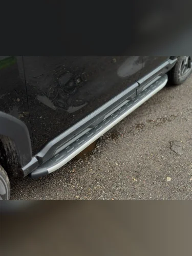 Пороги алюминиевые с пластиковой накладкой 1720 мм Haval H3 1.5 2WD 2024