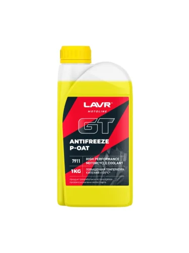 Охлаждающая жидкость LAVR Moto GT P-OAT 1л. 
