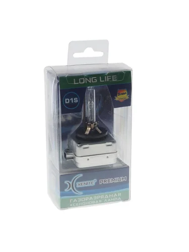 Лампа ксеноновая D1S PK32d-2 4300K бокс (1шт.) Long Life Premium XENITE