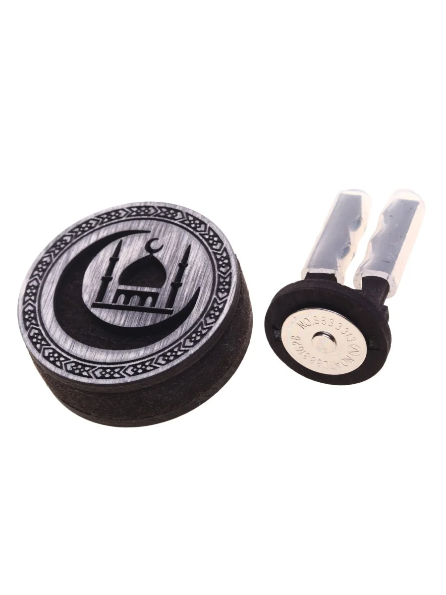 Подвеска ароматная на дефлектор на магните Мечеть черно-белая AROMA BAR  с доставкой в г. Керчь