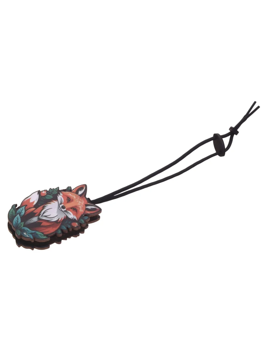 Подвеска ароматная Лиса сказочная в крафтовой упаковке цветная AROMA BAR  с доставкой в г. Керчь