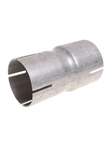 Соединитель труб выхлопной системы (переход с d=55мм на d=60мм) под хомут с прорезями TRANSMASTER