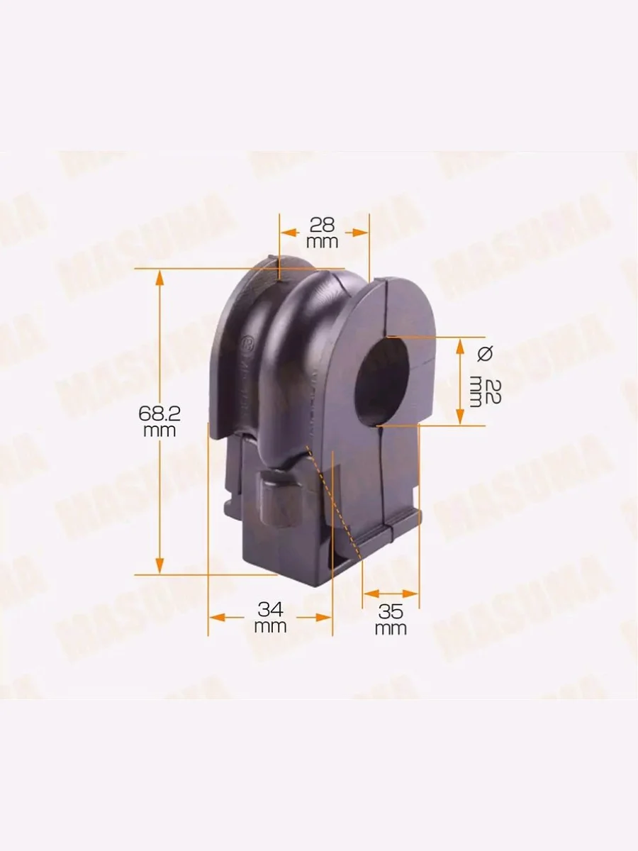 Втулка стабилизатора NISSAN X-Trail (07-) переднего MASUMA  с доставкой в г. Керчь