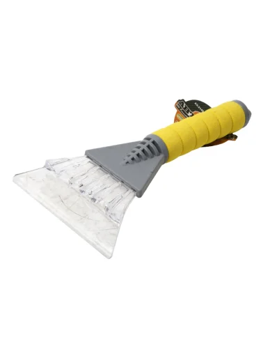 Скребок для льда 27х13см серо-жёлтый АВТОСТОП