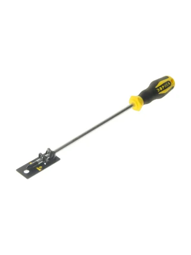 Отвертка крестовая PZ 3.0х250мм магнитная (сталь CrV) с держателем ЭВРИКА
