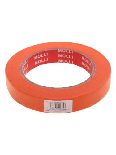 Скотч малярный 18ммх40м оранжевая (до 80C) MOLLI