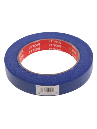 Скотч малярный 18ммх40м синяя (до 80C) MOLLI