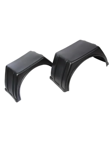 Крыло ГАЗ-3302 двускатное пластик заднее для Газели Фургон К-470П (комплект 2шт.) PETROPLAST