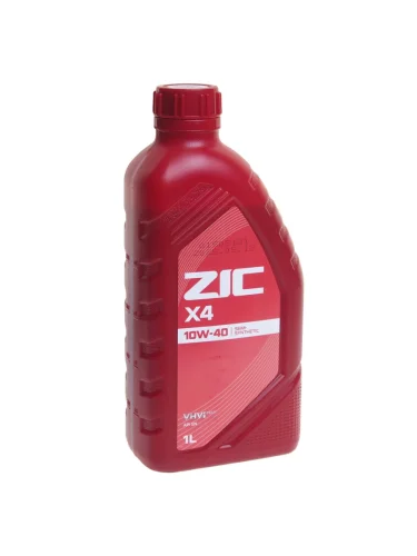 Масло моторное ZIC X4 10W40 псинт. API SN 1л