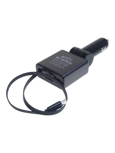 Устройство зарядное в прикуриватель 1USB с выдвижным кабелем BOROFONE