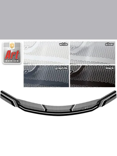 Дефлектор капота Серия Art графит Lexus LX 570  2016–2022