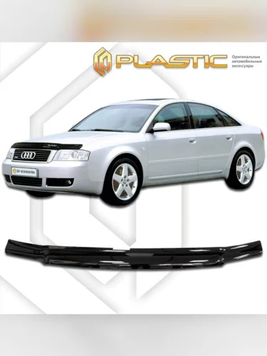 Дефлектор капота Classic черный Audi A6 седан 2001-2005