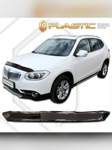 Дефлектор капота Classic черный Brilliance V5  2014–н.в. 