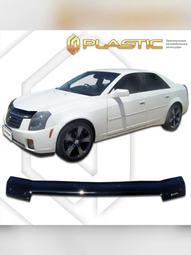 Дефлектор капота Classic черный Cadillac CTS  2002–2007