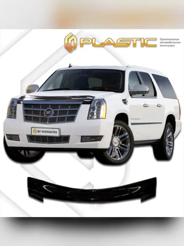 Дефлектор капота Classic черный Cadillac Escalade  2007–2014