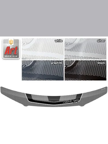 Дефлектор капота Серия Art графит Nissan Bluebird Sylphy  2000-2005