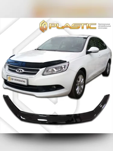 Дефлектор капота Classic черный Chery Arrizo 7  2013–2016