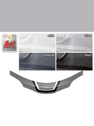 Дефлектор капота Серия Art графит Nissan Primera  2001-2006