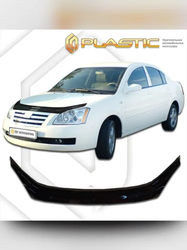 Дефлектор капота Classic черный Chery Fora  А5  2006-2010