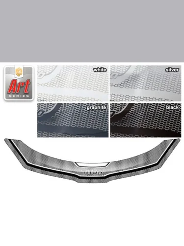 Дефлектор капота Серия Art графит Nissan Tiida Latio 2004-2012