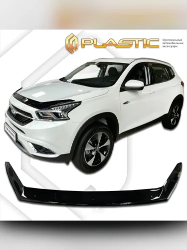 Дефлектор капота Classic черный Chery Tiggo 7  2018–н.в. 