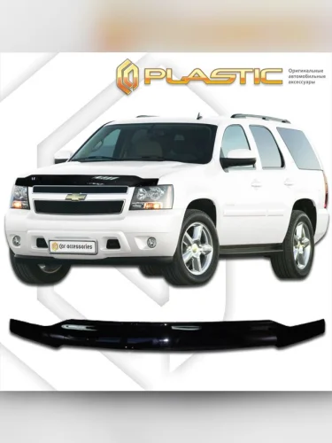 Дефлектор капота Classic черный Chevrolet Tahoe III поколение, джип/suv 5 дв. 2006 - 2014