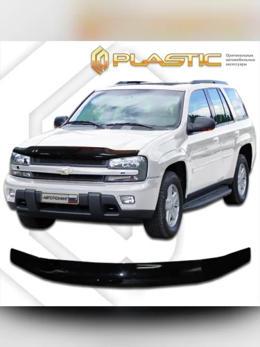 Дефлектор капота Classic черный Chevrolet TrailBlazer  2005-2012