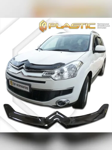 Дефлектор капота Classic черный Citroen C-Crosser  2007–н.в.